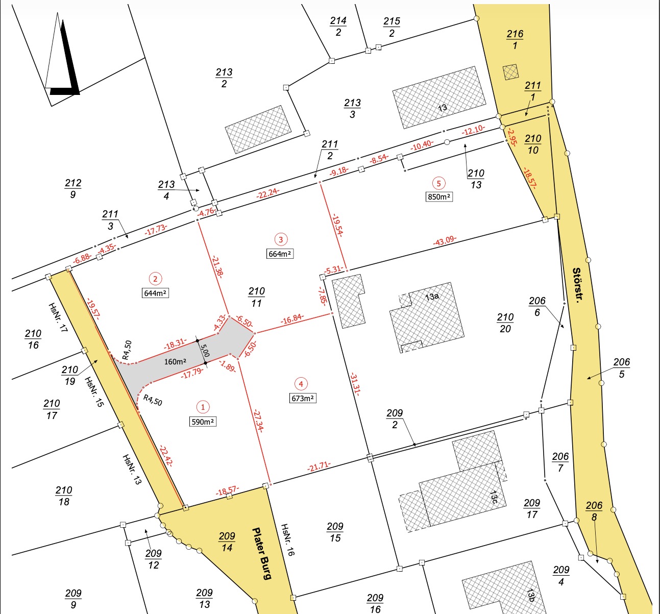 Lageplan Plate