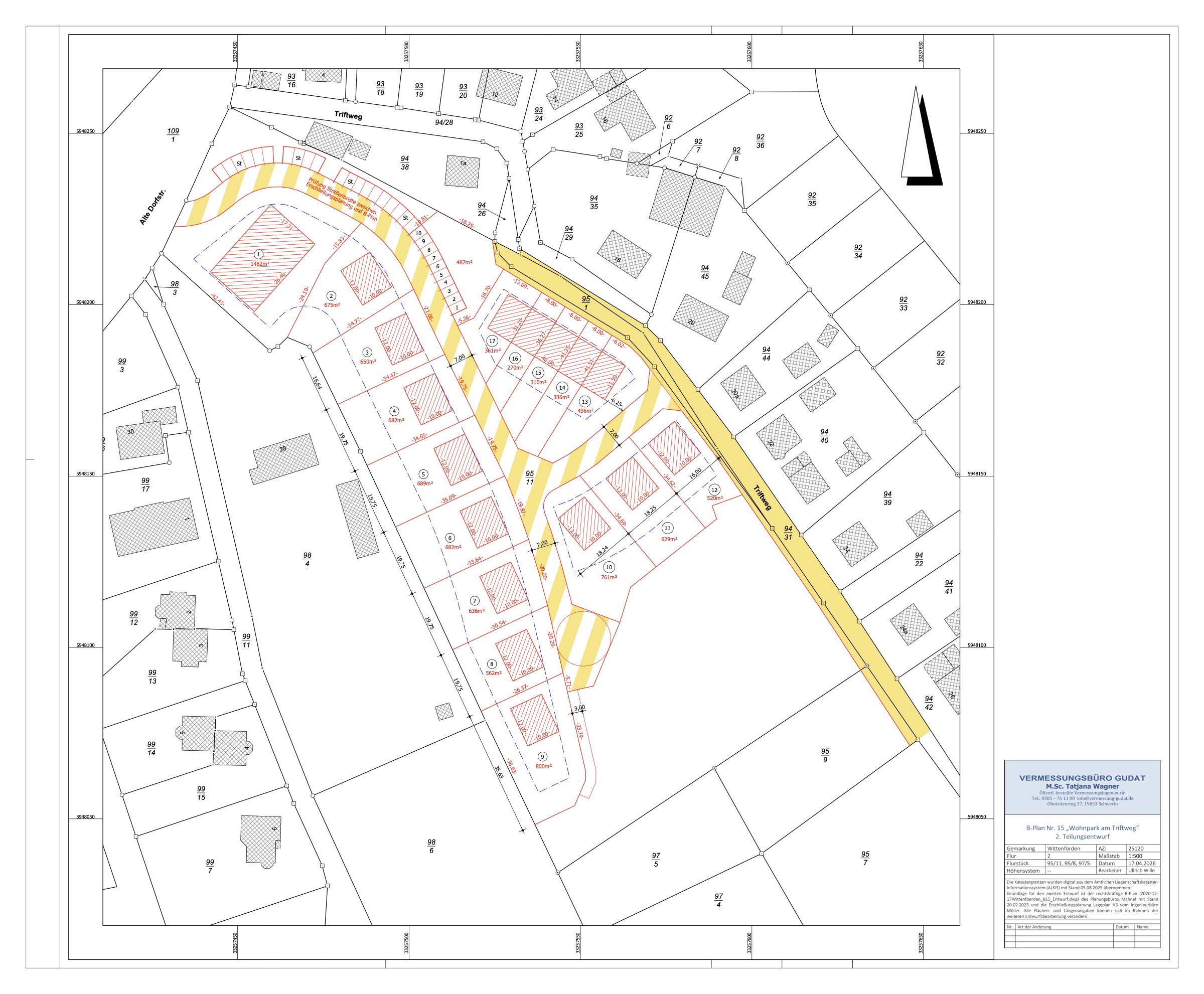 Lageplan Wittenförden
